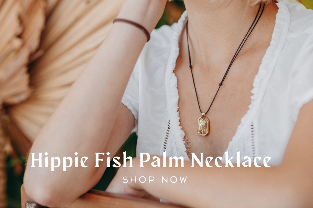 Hippie Fish Palm Necklace